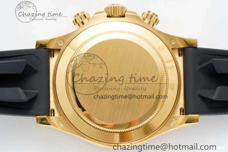 QF Dial Rubber Oysterflex on Daytona SA4130 Edition 1:1 Best Black Strap 116518 0409